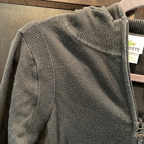 Vintage Lacoste zip up sweater ladies size 40 - Picture 3 of 4
